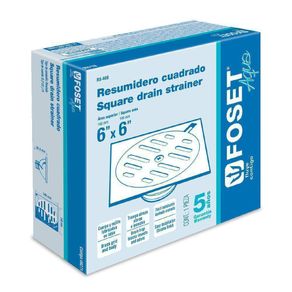 Reposadera De 6 Plg X 6 Plg Latón - Foset