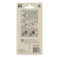 Colgador Cilíndrico 9X17X4 Cm Cromo Mate - Inofix