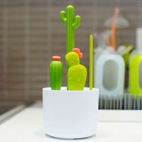 Set Cepillos Limpiadores Cacti 4Pk Verd - Boon