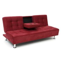 Sofá Cama Con Portavasos Corinto 185X110X84 - Intap