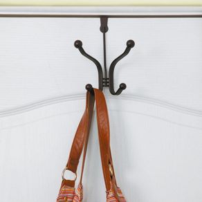 Gancho Doble Sobre Puerta Bronce - Interdesign