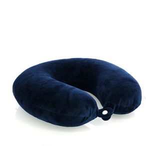 Cojín Azul De Cuello Memory Foam