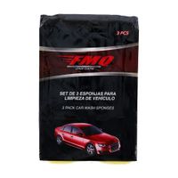 3 Pack De Esponja Para Autos 23D - Fmq