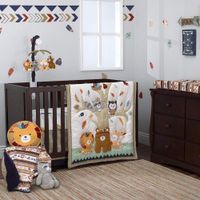 Nojo Set De Cuna 4 Piezas - Aztec Forest - Nojo