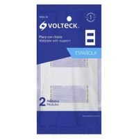 Placa De 2 Módulos Blanca - Volteck