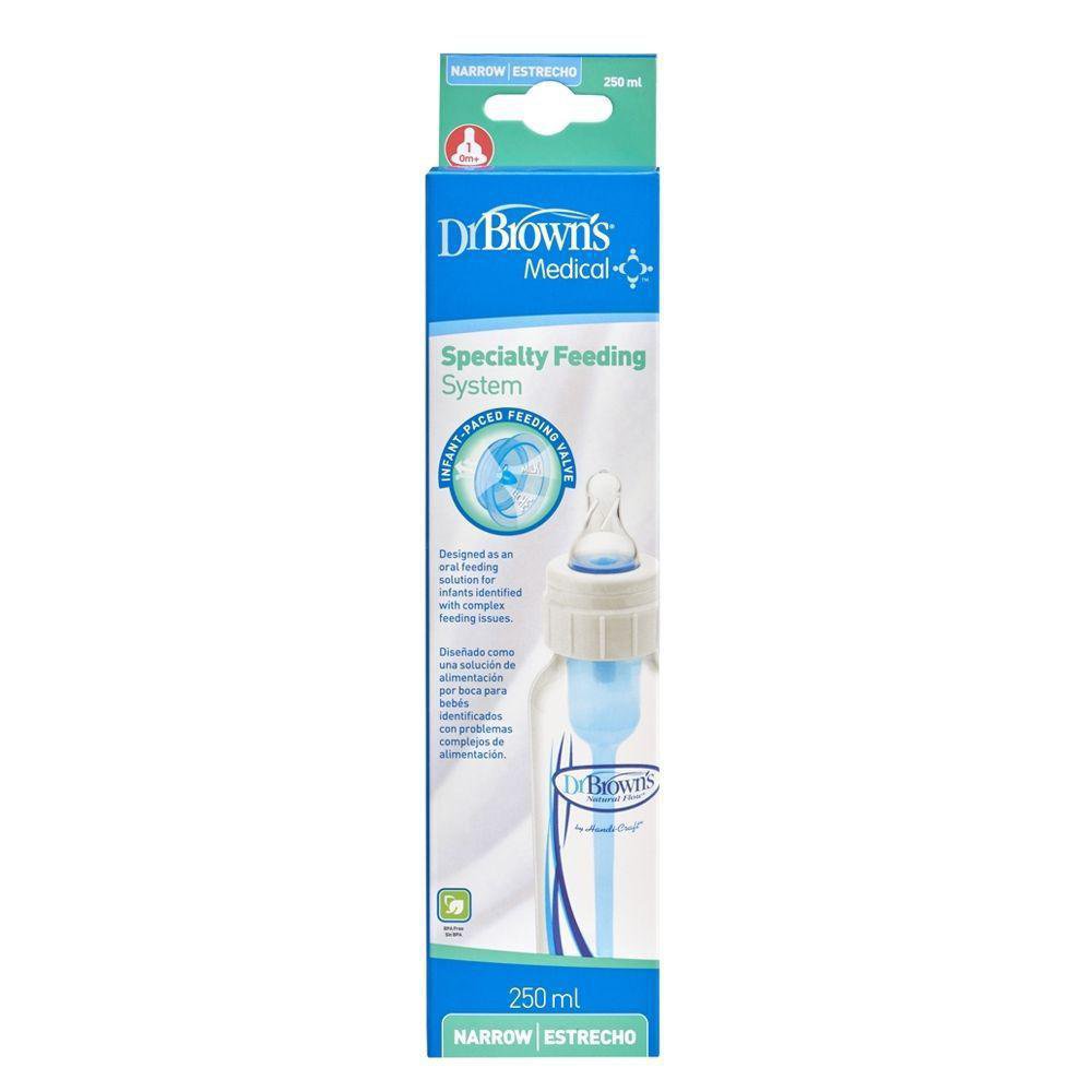 Pacha Specialty Feeding System con Cuello Delgado de 8 Oz para 0+ Meses Pacha Sistema Espe…