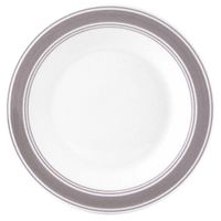 Vajilla 12 Pzs Borde Gris - Toscana