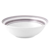 Vajilla 12 Pzs Borde Gris - Toscana