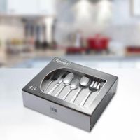 Set De Cubiertos Acero Inoxidable 45 Pzas - Toscana