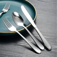 Set De Cubiertos Acero Inoxidable 45 Pzas - Toscana