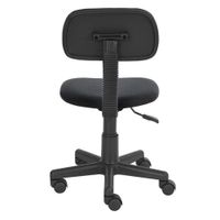 Silla Para Oficina Sin Brazos Negra - Z