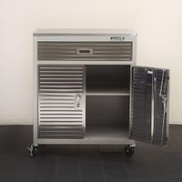 Gabinete Rodante Hd Acero Inox