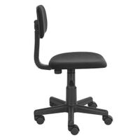 Silla Para Oficina Sin Brazos Negra - Z