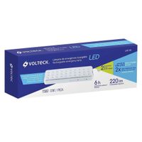 Lámpara De Emergencia Recargable 220 Lm - Volteck