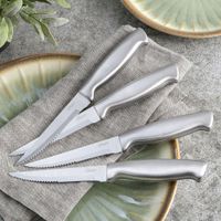 Set 4 Cuchillos Para Carne  - Oster