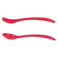 Set De Cubiertos 2 Pack Rojo - Lollaland Llc
