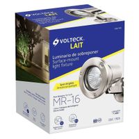 Lámpara Sobrepuesto Exterior Cilíndrico - Volteck