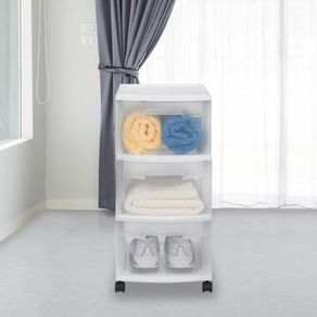 Organizador Plástico 3 Gavetas - Sterlite