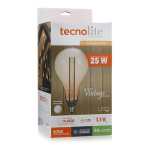 Bombilla Pera Led E27 De 3.5 W - Tecnolite