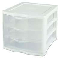 Organizador De Plástico Pequeño 3 Gavetas - Sterlite