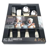 Set Cubiertos Para Niños 4Pzas - Toscana