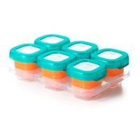 6 Pack Contenedor 2 Oz Para Congelar Teal - Oxo