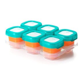 6 Pack Contenedor 2 Oz Para Congelar Teal - Oxo