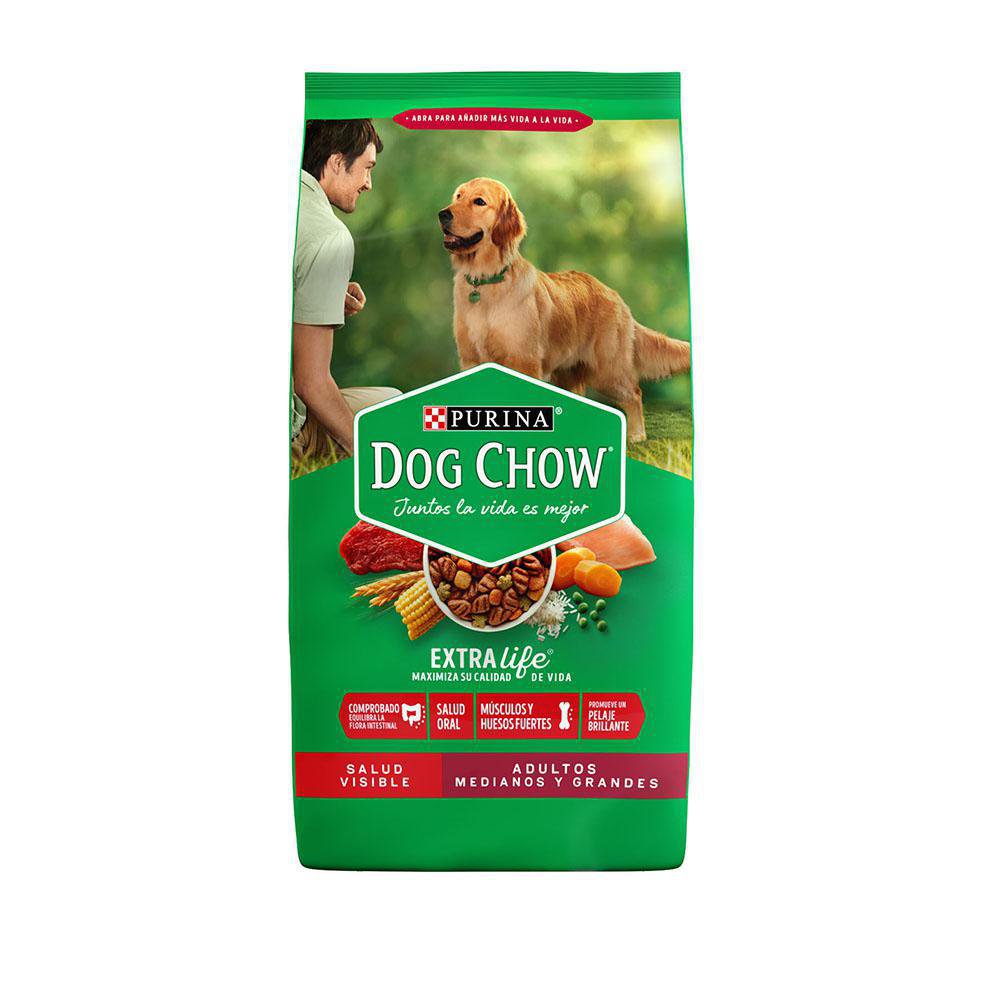 Concentrado para Perro Adulto Razas Grandes y Medianas con Carne y Pollo Bolsa de 8.8 Libr…