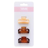 Set 3 Pzs Ganchos Para El Cabello Small - Viva