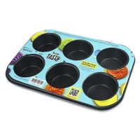 Molde Para Miuffins X 6 Cm - Tasty