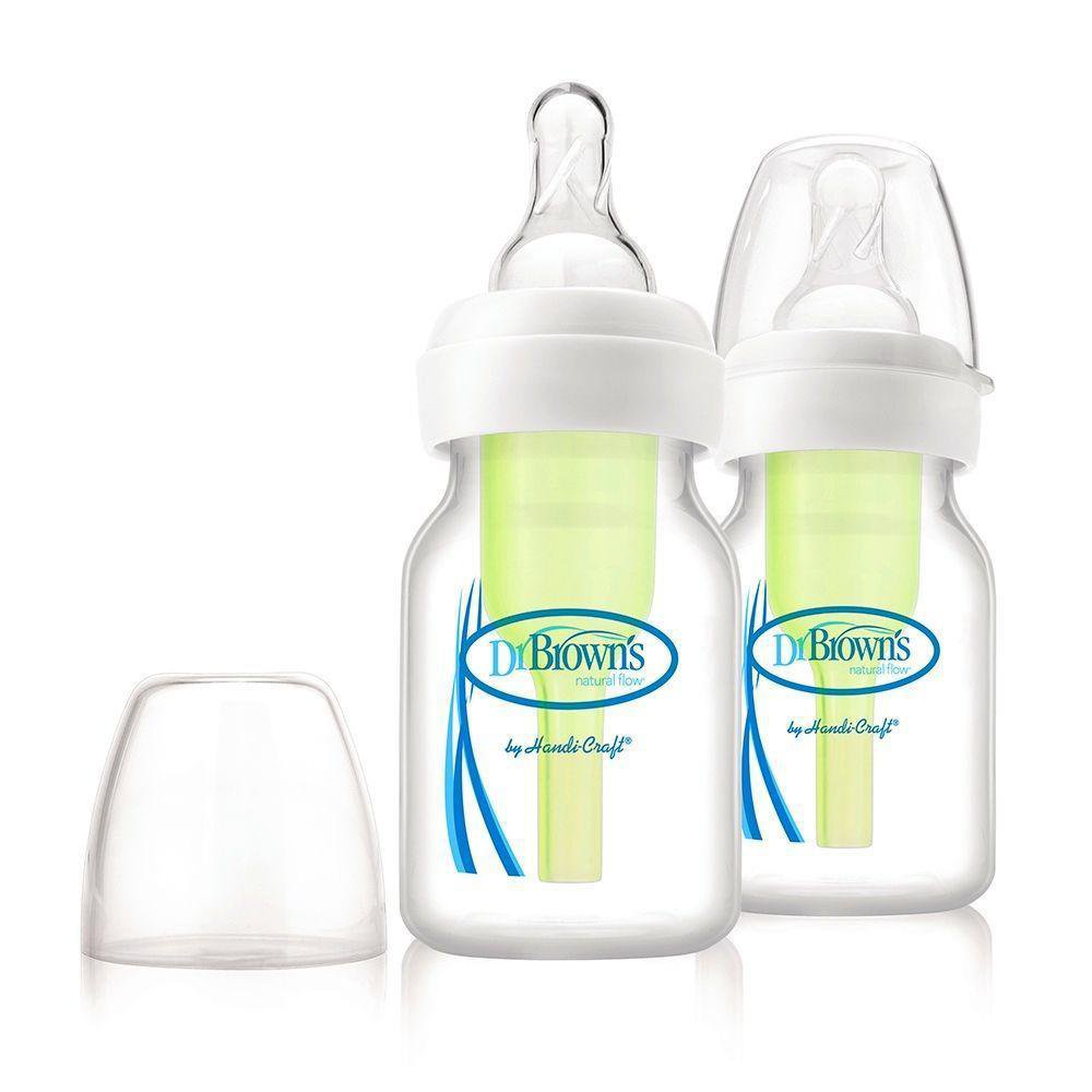 Set de Pachas Anticólicos con Mamón Preemie y Cuello Delgado de 2 Piezas de 2 Oz para 0+ M…