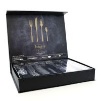 Set De Cubiertos Tívoli Cuadrado 24 Pzas - Toscana