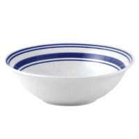 Vajilla 12 Pzas Borde Azul - Toscana