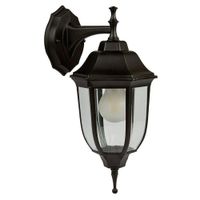 Farol De Pared Para Exterior Color Negro 1 Bomb - Tecnolite