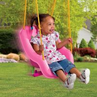 Little Tikes - Columpio 2 En 1 Rosado