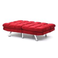 Sofá Cama Color Rojo 107 X 93 X 84 Cm - Z