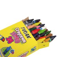 Crayón De Cera Jumbo Triangular 24 Colores - Tucan