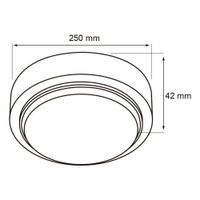 Plafón De Techo Blanco Led 6500K - Tecnolite