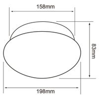Plafón De Techo Blanco Led 6500K - Tecnolite