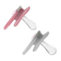 Pacificadores Advantage Glow Dúo Rosa 0M+ - Dr. Browns