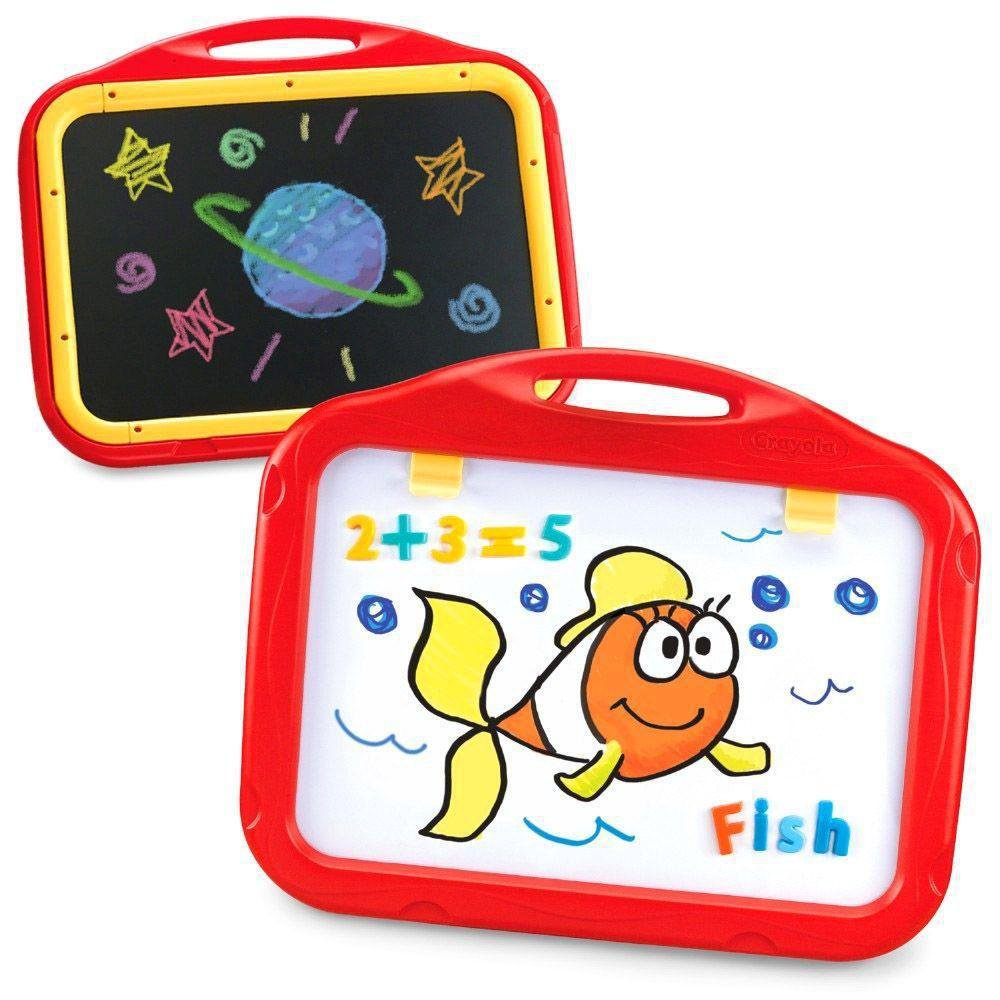 Set Creativo Pizarra de Doble Caras Portátil para 3+ Años Crayola - Creative Fun 2 Sided B…