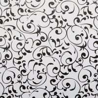 Papel Contact Decorativo Espirales Negros