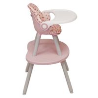 Silla Para Comer Bistro 2 En 1 Rosa - Prinsel