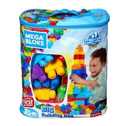 Bolsa-Azul-Mega-Bloks-Para-Construir-80-Pzas---Fisher-Price