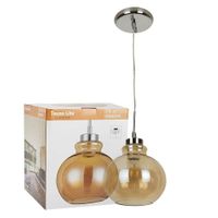 Lámpara Colgante Cristal 1Bombillox20Wm - Tecnolite