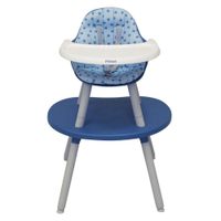 Silla Para Comer Bistro 2 En 1 Azul - Prinsel