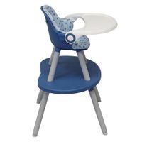 Silla Para Comer Bistro 2 En 1 Azul - Prinsel