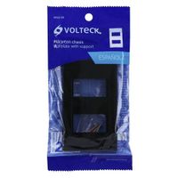 Placa De 2 Módulos Negro - Volteck