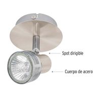 Luminaria De Sobreponer 1 Luz, Linea Lucca - Voltech