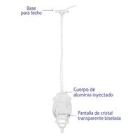 Farol Colgante Blanco - Voltech
